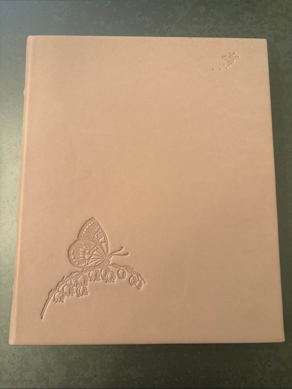 Tiffany & Co Pink Embossed Baby Photo/Memory Book
